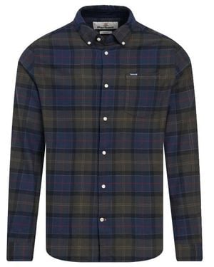 Barbour Casual Overhemd - Blauw