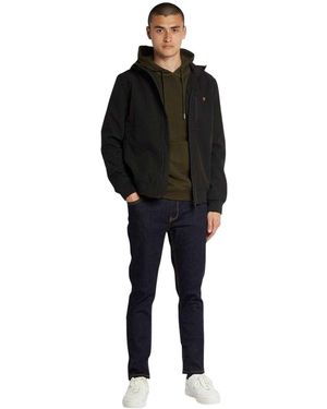 Farah Softshell-Jas Met Capuchon Voor - Zwart