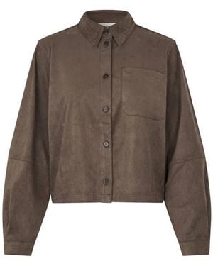 Modström Blouse Lange Mouw 59231 - Bruin