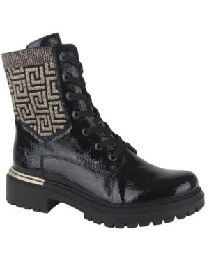 Rieker enkellaarzen voor dames 72627, grootte:39 EU, kleur:Grijs
