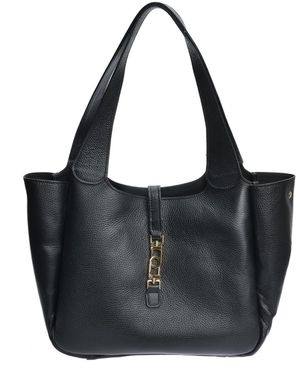Roberta M Rundleer Tas - Zwart