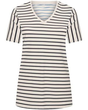 Plus Basics Top Korte Mouw 18 261 042 - Zwart