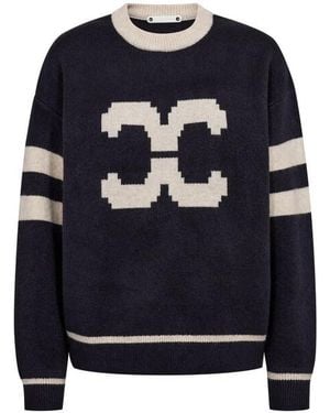 co'couture Pullover 500085 Row - Blauw