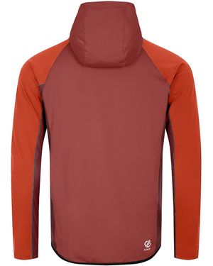 Dare 2b Assimlilate Ii Core Stretch Midlayer (Cinnamon/Syrah) Material_Synthetic - Red