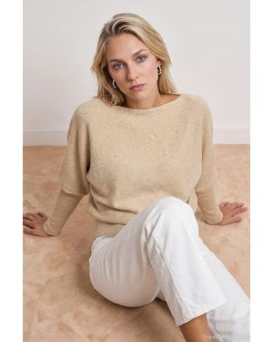Dilvin Knit Jumper - Natural