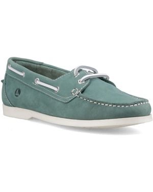 Sperry Top-Sider Balboa 2 Eye Boat Nubuck Shoes - Blue