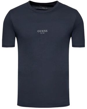 Guess T-Shirt Luxe & Classic - Blue