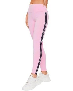 Guess Slanke Legging /Zwart) - Roze