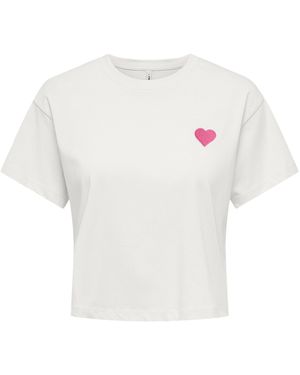 ONLY T-Shirt - Wit