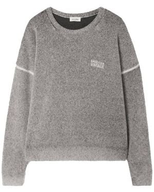 American Vintage Sweat Dam18Kh - Grijs