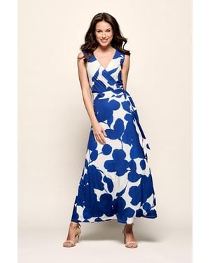 Mart Visser Reggy Print Jurk Off - Blauw