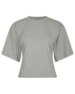 Neo Noir Asha Boxy Tee 164418 133 Melange - Grijs