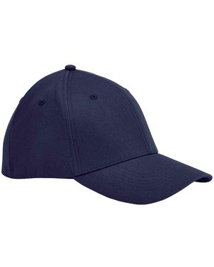 BEECHFIELD® Earthaware Organic Cotton Stretch Cap (Marine Oxford) - Blauw