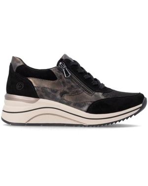 Remonte Veterschoenen - Zwart