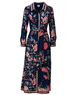 K-design Jurk D603-P177 - Blauw