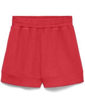 Vero Moda Vmhali Hw Shorts Jrs - Rood