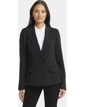 NYDJ Moderne Blazer - Zwart