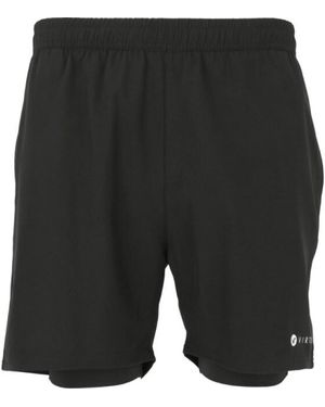 Virtus Zayne M 2-In-1 Shorts Ev241827-1001 - Zwart