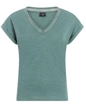 Protest Mondaysi T-Shirt Strandshirt - Groen