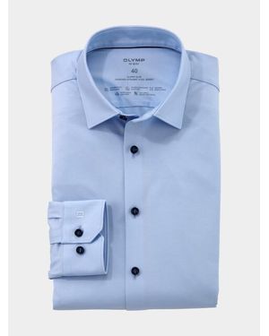 Olymp Business Hemd Lange Mouw 2503/74 Hemden 2504/10 - Blauw