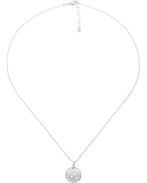 Orphelia 'Linn' 925 Sterling Chain With Pendant - White