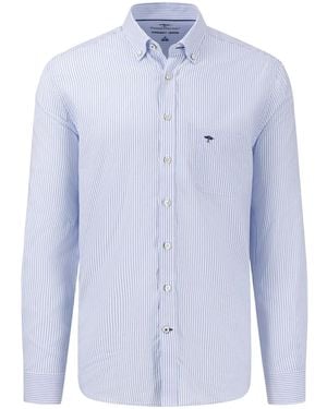 Fynch-Hatton Overhemd - Blauw