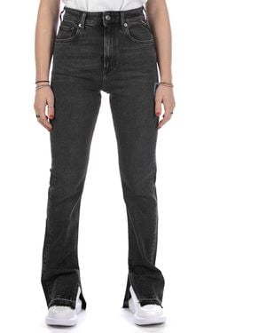 Replay Jeans Sharljn Slim Flare Cotton - Black