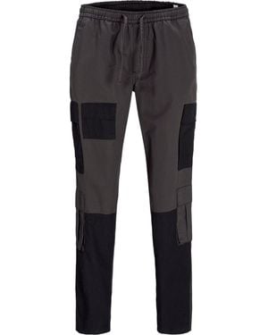 Jack & Jones Jack And Jones Tapered Cargobroek Voor - Grijs