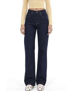 Squalo Cotton Trousers - Blue