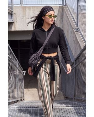Trendyol Mi̇Lla Effen Lang Getailleerd Sweatshirts - Grijs