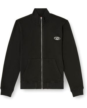 DIESEL Sweat Vest - Zwart