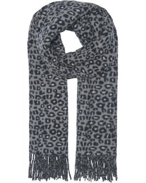 ONLY Onljosephine Animal Print Scarf Cc Acc Dark M - Grijs