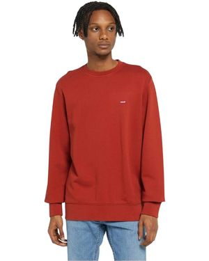 Levi's Original Crew Neck Sweatshirt - Rood