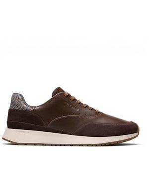 Cole Haan Grandpro Luxe Mile Trainer Leather Trainers - Brown