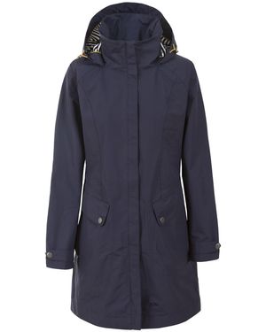 Trespass Ladies Rainy Day Waterproof Jacket - Blue