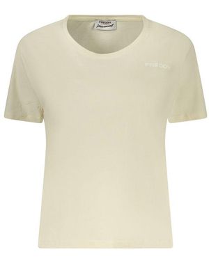 Freddy Katoenen T-Shirt - Naturel