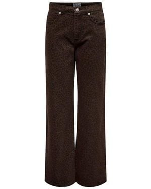 ONLY Broek 15355777 Onlmadis - Bruin