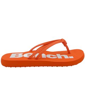 Bench Invisia Logo Platte Sandalen - Oranje