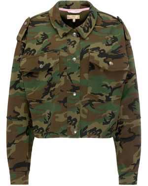 myMo Zweetjasje Camouflage Aop - Groen
