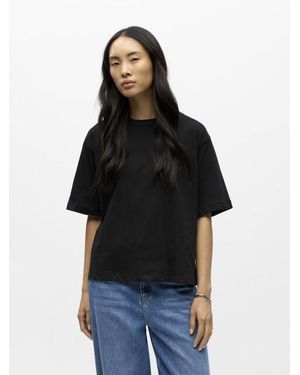 Object Objgima S/S Lo T-Shirt Noos - Zwart