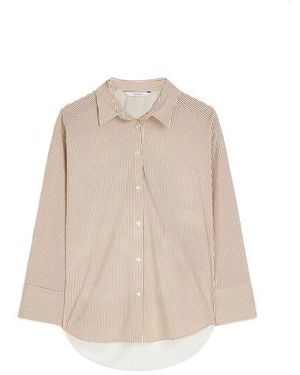 Summum 2S3464-12384 Blouse Big Flower Viscose - Naturel
