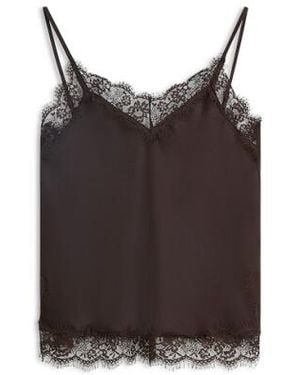 Summum Top Satin Tops 2S3514-12520 - Bruin