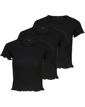 ONLY T-Shirt - Zwart