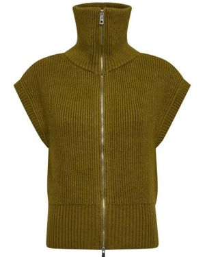 co'couture Vest 500028 Row - Groen