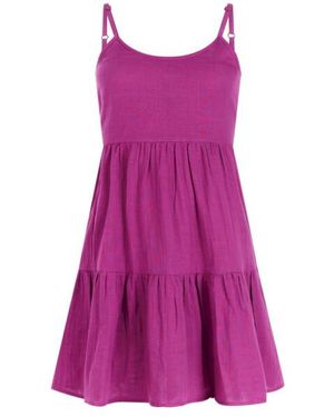 Protest Mendes Dress Jurkje Strand - Paars