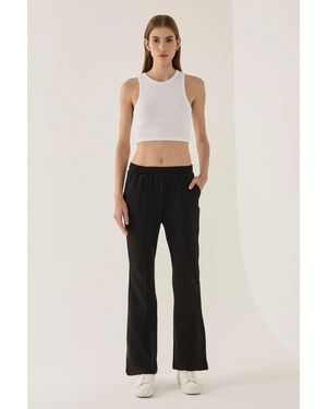Hiccup Flare Joggers - Black