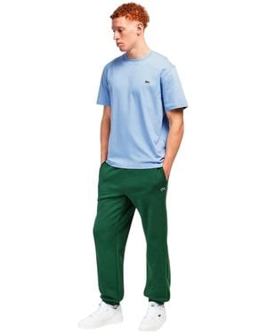 Lacoste Joggingbroek Van Fleece Voor Normale Pasvorm - Blauw