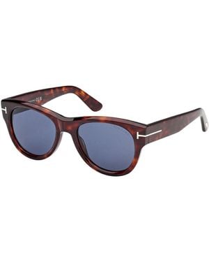 Tom Ford Ft1305 54V Zonnebril - Blauw
