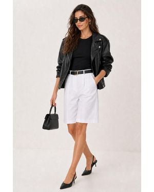 Happiness İstanbul Cotton Shorts - Black