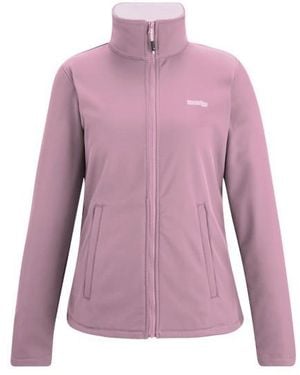 Regatta Ladies Connie V Softshell Walking Jacket (Powder Lilac) - Purple